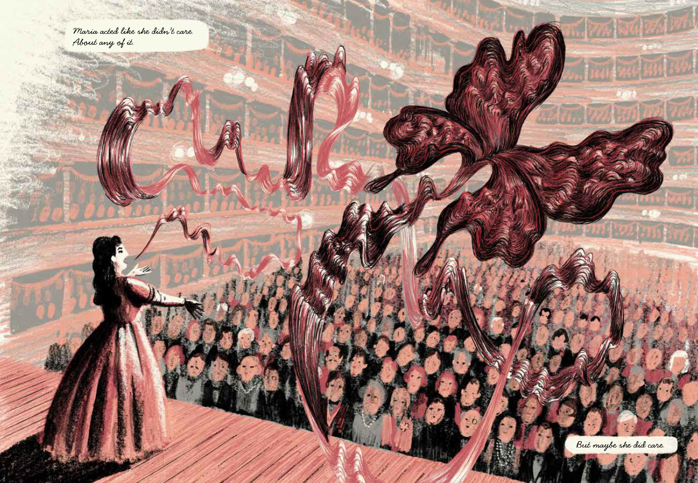 Operatic, interior pages