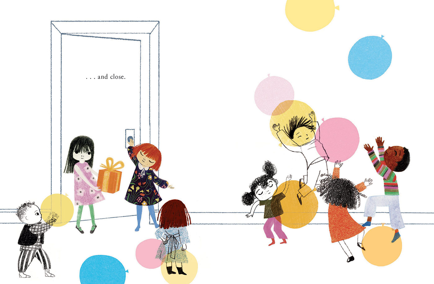 A Door is to Open, a picture book illustrated by Julie Morstad