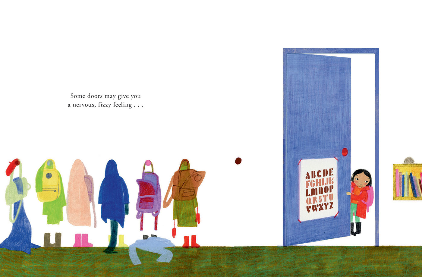 A Door is to Open, a picture book illustrated by Julie Morstad