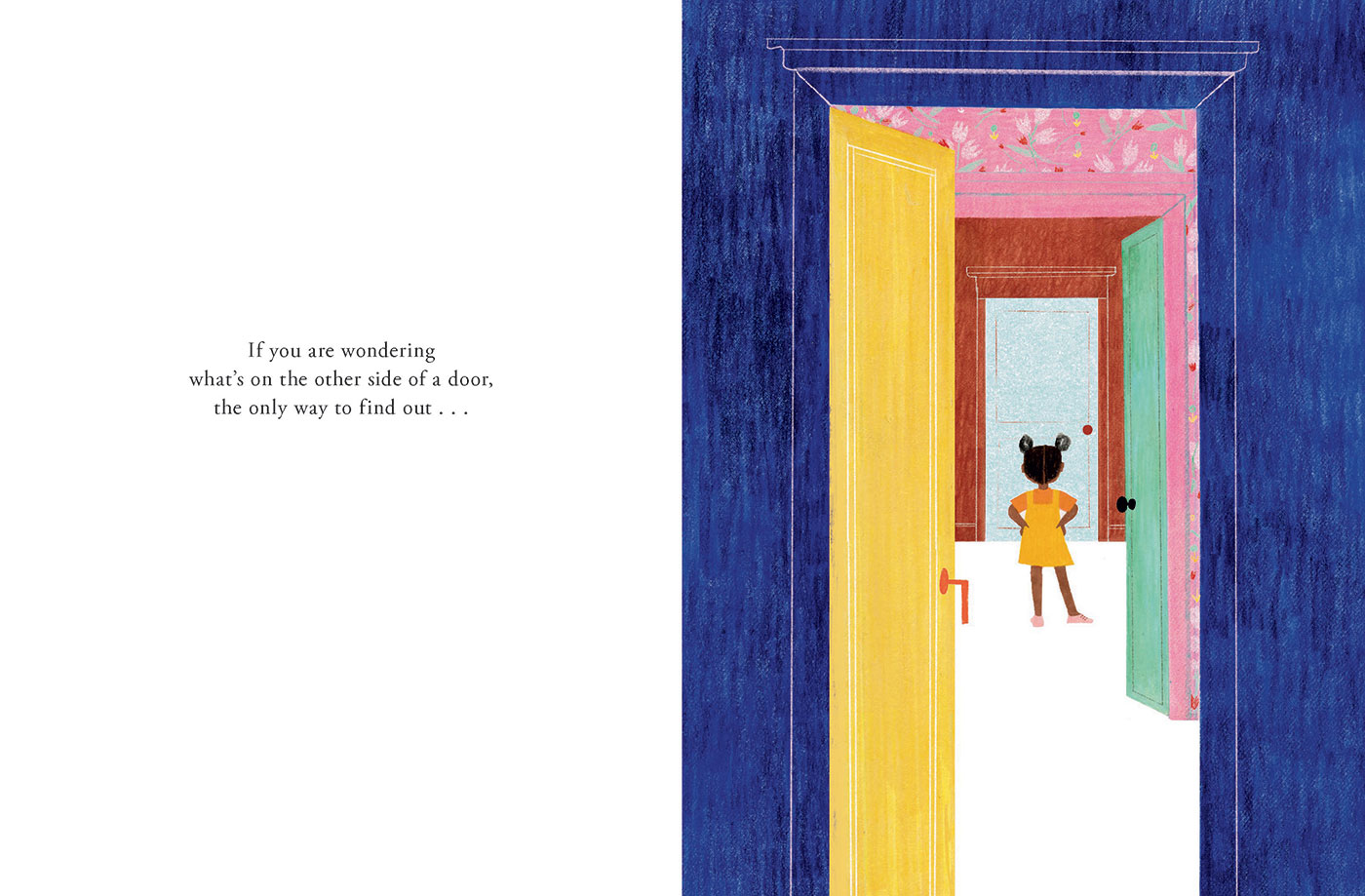 A Door is to Open, a picture book illustrated by Julie Morstad