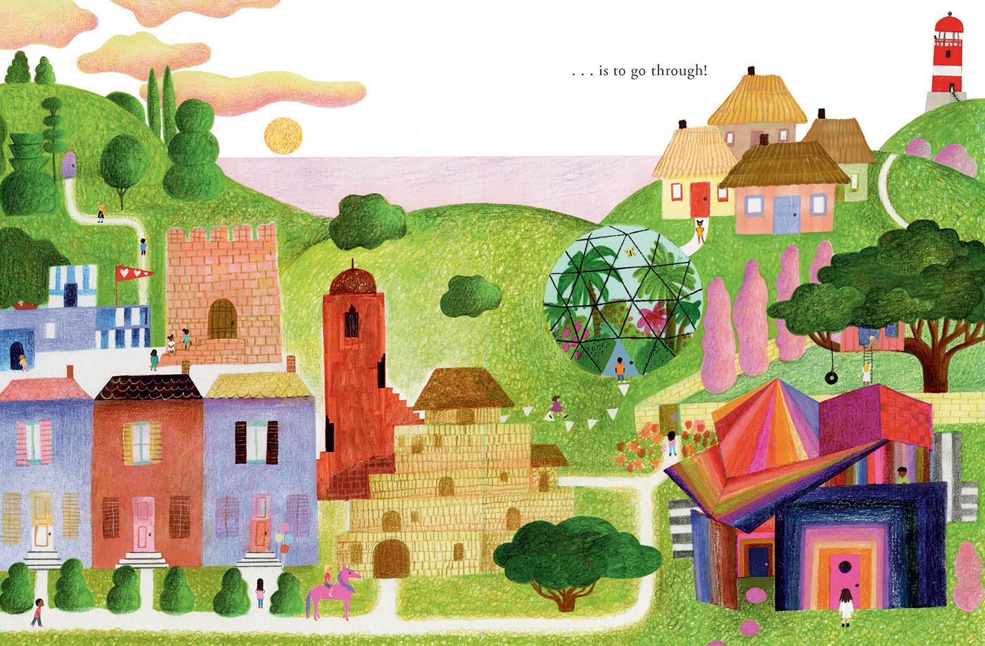 A Door is to Open, a picture book illustrated by Julie Morstad