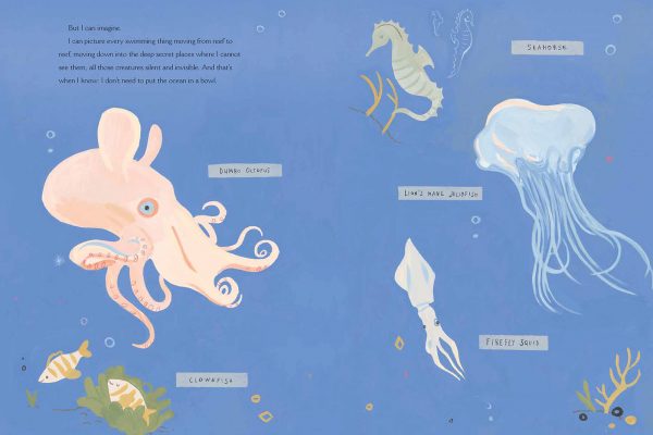 Interior pages from The Specific Ocean